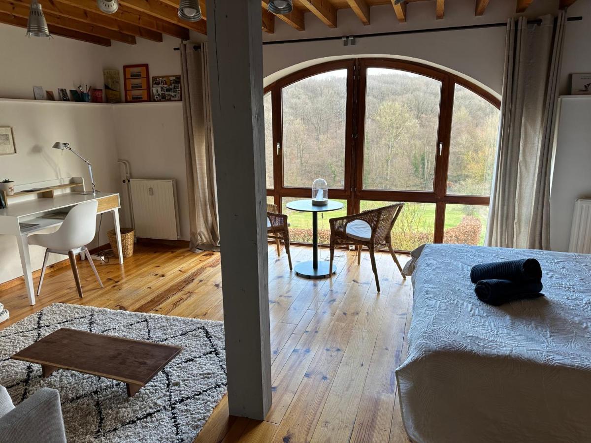 Les Deux Chambres Au Dessus De La Colline Namur Exterior foto